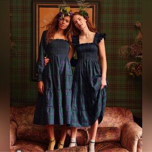 Hill house blackwatch tartan naomi XXS